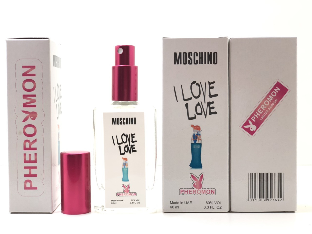 Жіночий аромат Moschino I Love Love (Москіно Ай Лав Лав) з феромоном 60 мл, фото 1