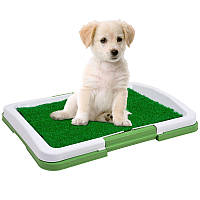 Туалет для собак Puppy Potty Pad 47х34х6 лоток для цуценят горщик трава