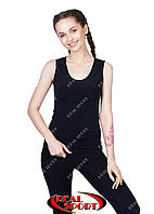 Спортивна майка жіноча Пуш-ап RSM 13, чорна (біфлекс, р-р S-L)