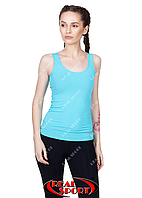 Спортивна майка жіноча RSM 50, бірюза (біфлекс, р-р S-XL)