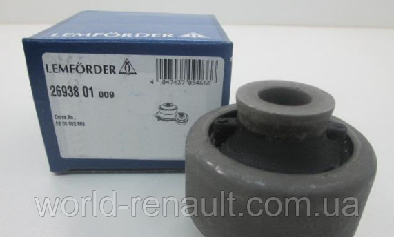 LEMFORDER 26938 — Сайлент-блок переднього важеля (задній) на Рено Трафік III з 2014г.