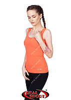 Спортивна майка жіноча RSM 50, помаранчева (біфлекс, р-р S-XL)