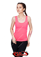 Спортивна майка жіноча RSM 50, коралова (біфлекс, р-р S-XL)
