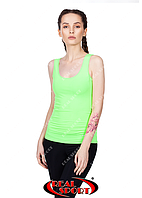 Спортивна майка жіноча RSM 50, салатова (біфлекс, р-р S-XL)