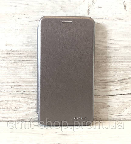 Чохол-книжка G-Case для Huawei Y7 (TRT-LX1) Сріблястий, фото 2