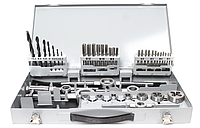 Набір ручних мітчиків і плашок DIN 352/223 HSSG M3-M12 45шт. GSR Німеччина