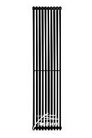 Вертикальный радиатор Quantum 1 1800/405 Betatherm 10-12 м.кв. Черный