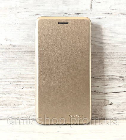 Чохол-книжка G-Case для Huawei Y7 2017 (TRT-LX1) Золотий, фото 2