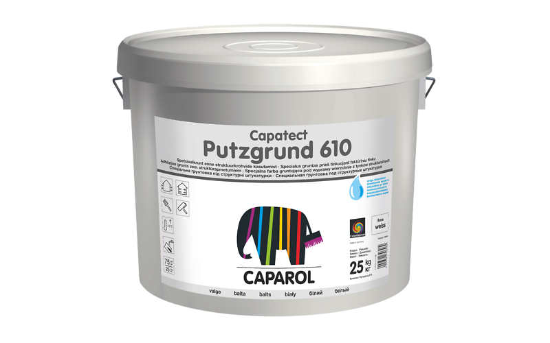 Ґрунтовка адгезійна пігментована Capatect Putzgrund 610, 25 кг