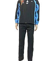 Спортивный костюм адидас из плащевки для подростка,юниора,р-р 38-44 .1030 adidas черный