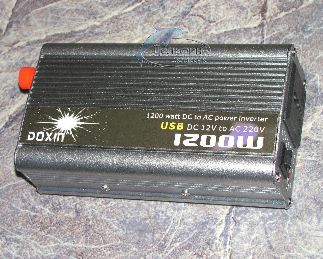 ІНВЕНТОР НАПРЯЖЕННЯ 1200W, ПРЕБРАЗОВАНИЙ UKC 12/220 1200W