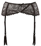 Пояс для панчіх Cottelli Collection Suspender Belt, чорний, S, фото 5