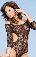 Боді Softline 1802 Rosa, чорне M/L