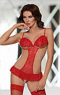 Боді Softline 1804 Orsola, червоне M/L