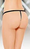 Жіночі стрінги Softline 2250, чорні S-L, фото 2