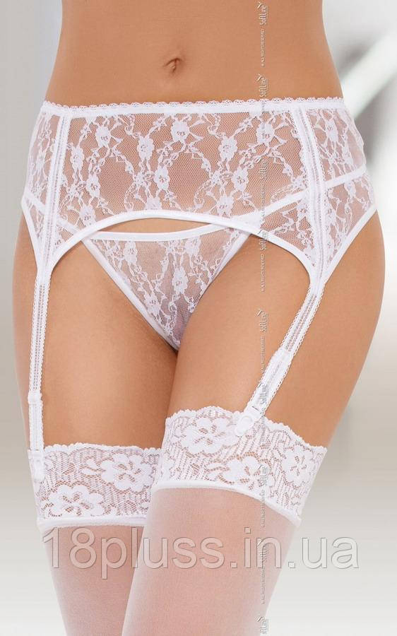 Пояс для панчіх Softline 3311, білий S/M