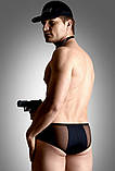 Костюм поліцейського Softline 4602 Policeman Set, чорний XL, фото 3