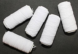 Нитка-гумка біла