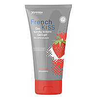 Оральний лубрикант з ароматом полуниці на водній основі FrenchKiss Strawberry, 75 мл