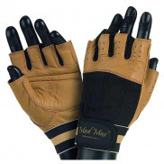 Рукавички для фітнесу і важкої атлетики Mad Max Fitness Workout Gloves MFG-444 Розмір M, Коричневий