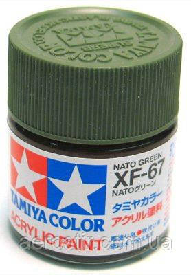 Фарба Tamiya XF-67 NATO Green 10 мл.