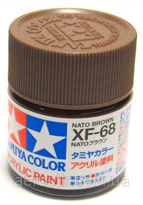 Краска Tamiya XF-68 NATO Brown