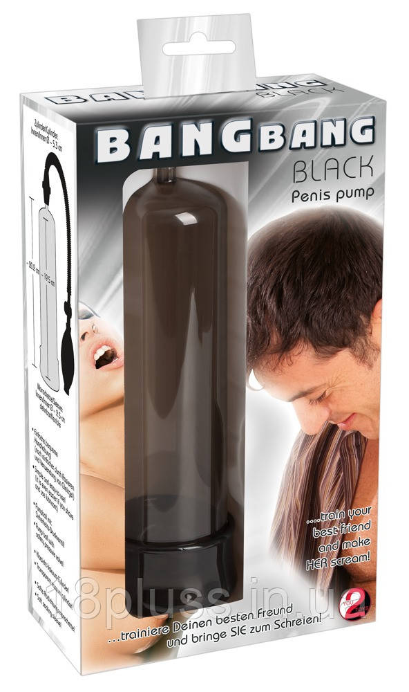 Вакуумний насос Penis Pump Black, фото 1