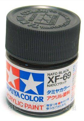 Фарба Tamiya XF-69 NATO Black