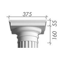 Капитель из гипса, гипсовая капитель кп-16 (1/2)