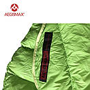 Пуховий спальний мішок Aegismax UL-Wing +11°C +6°C Large 200 см Green, фото 8