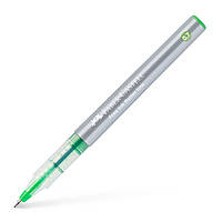 Ручка-роллер Faber-Castell Free Ink rollerball, цвет чернил светло-зеленый, 0,7 мм, одноразовая, 348166