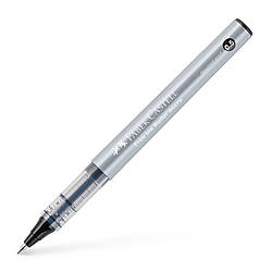 Ручка-ролер Faber-Castell Free Ink rollerball, колір чорнила чорний, 0,5 мм, одноразова, 348502