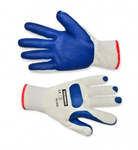 Рукавички робочі захищені ущільнені латекс