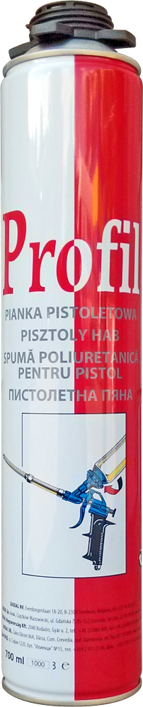 Піна монтажна професійна "PROFIL" Gun 625 мл під пістолет