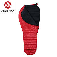 Пуховый спальный мешок Aegismax NANO +10°C +5°C. Размер L