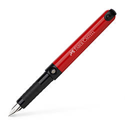 Ручка перова для школи Faber-Castell Fresh School, колір корпусу червоний, 149877