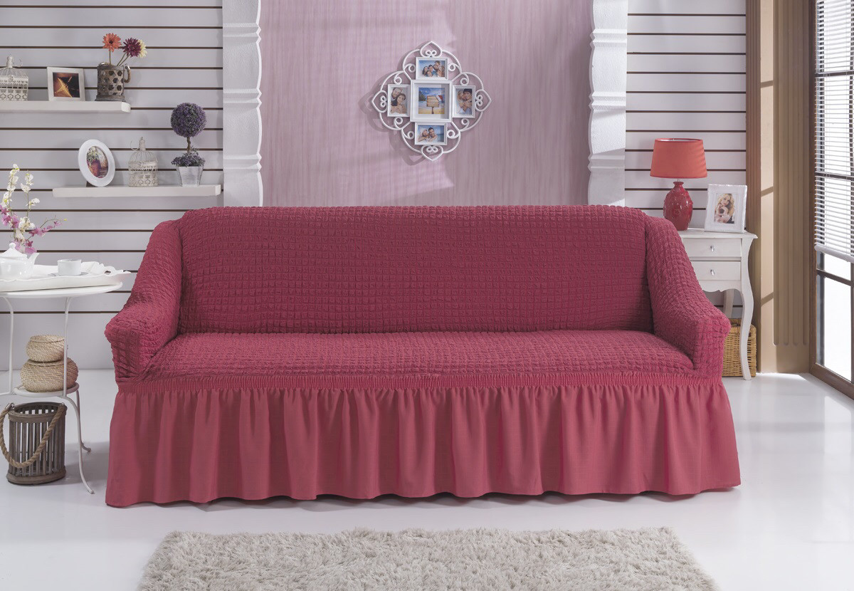 Чехол универсальный на трёхместный диван Турция - фото 7 - id-p1000546026