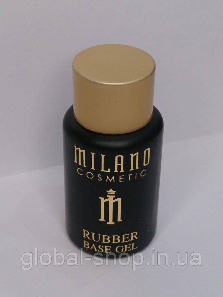 Каучукова основа (база) для гель-лаку Rubber Base Milano, 35 мл