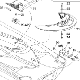Шестигранний гвинт M8 X 45 Sea-Doo Can-Am BRP SCREW-HEX.CAP DIN.931A2, фото 2