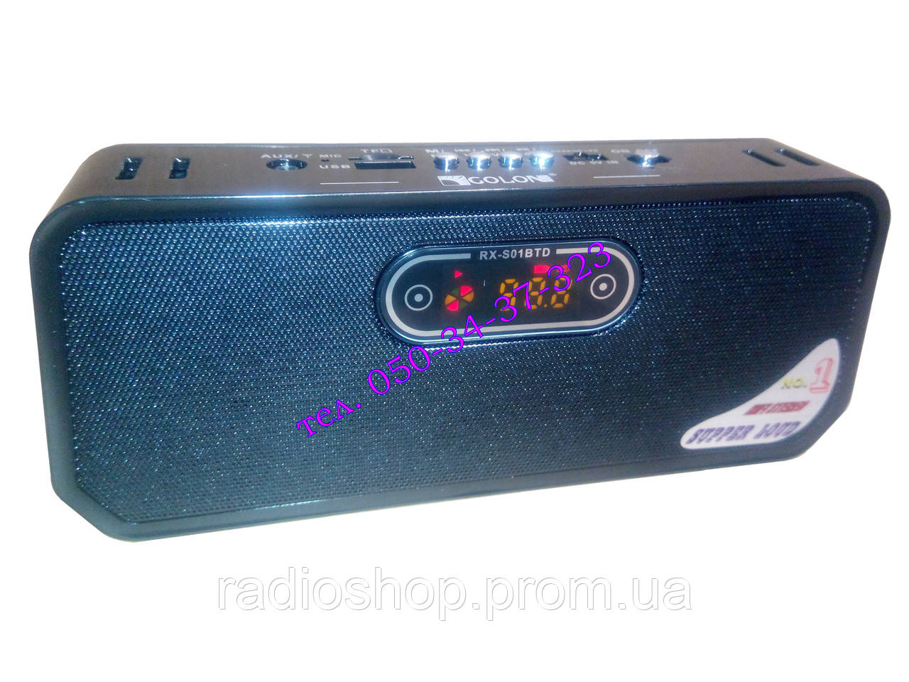 Портативна колонка GOLON RX-S01BTD