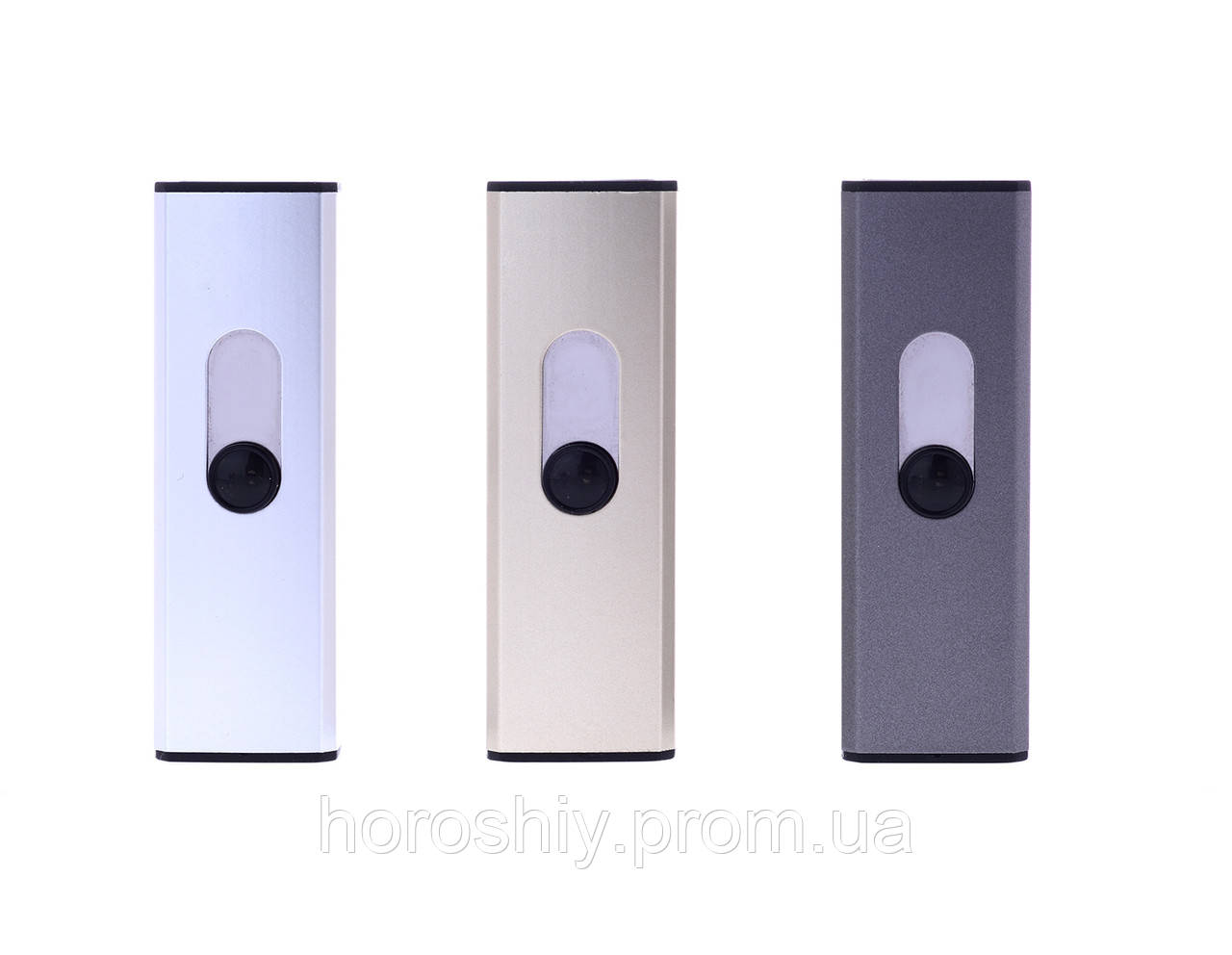 Электроимпульсная USB зажигалка Champ Push Up Single Arc Igniter Серый (ID1000548670), цена