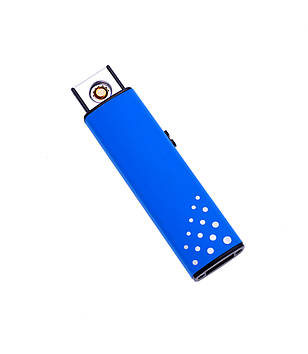 Безпламна запальничка Champ Dotted&Colored USB Igniter Синій 