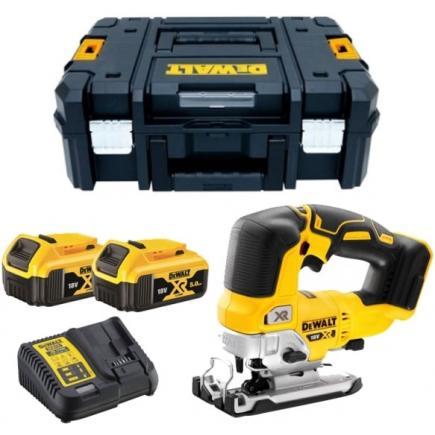 Пила лобзиковая аккумуляторная DeWALT DCS334P2 - фото 2 - id-p1000601069