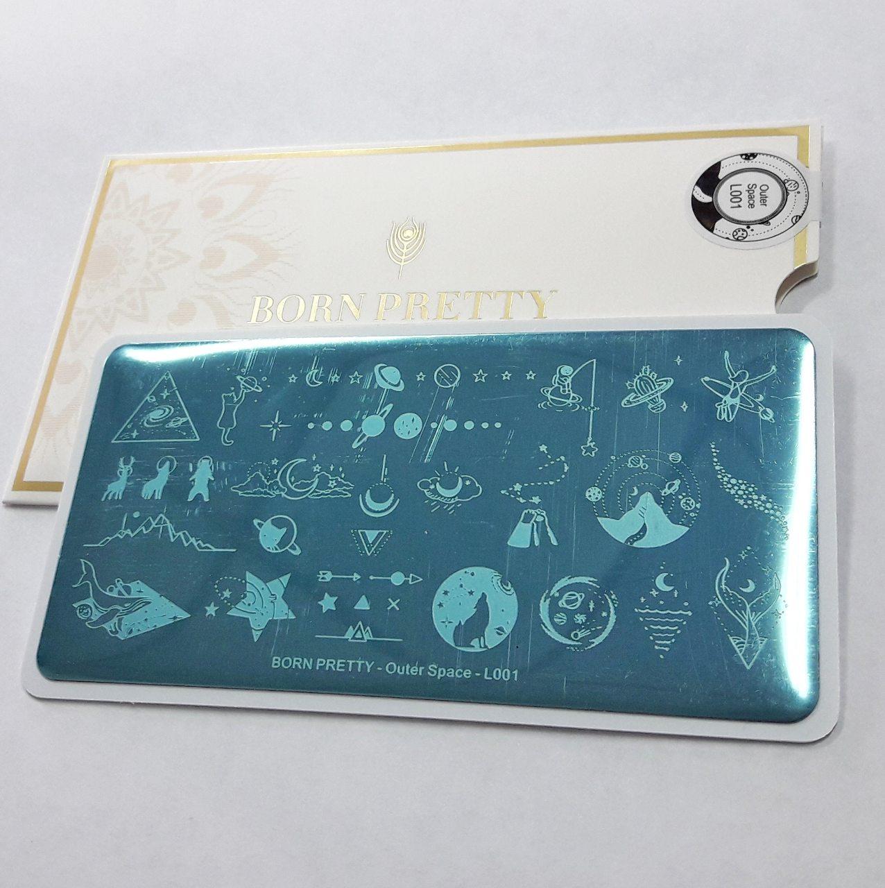 Пластина для стемпинга Born Pretty Outer Space L-001