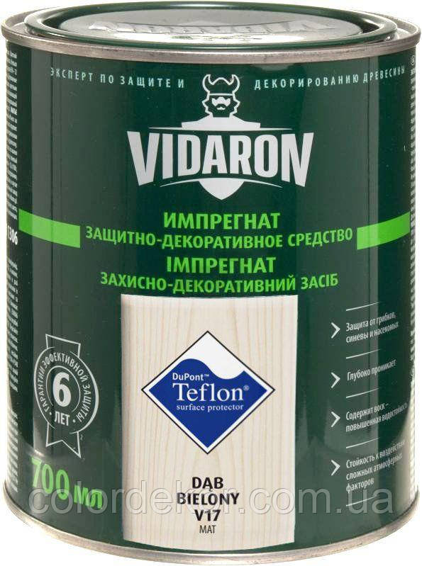 Просочення для дерева з біозахистом Імпресант Vidaron (V17 вибілений дуб) 0,7 л