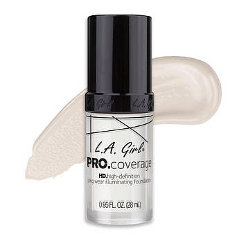 Тональна основа L. A. Girl Pro Coverage Liquid Foundation White 28 мл