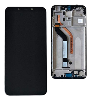 Дисплей (екран) для Xiaomi Pocophone F1 + тачскрин, з передньою панеллю, чорний