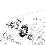 Болт M8 X 20 для гідроциклів Sea-Doo BRP SCREW-HEX.CAP DIN.933A2, фото 2