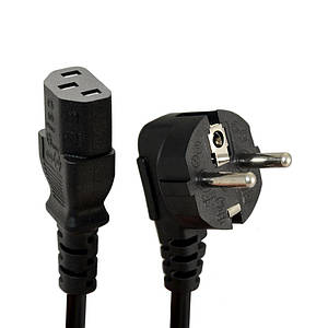 Кабель живлення AC для комп'ютера, монітора Оригінал бу