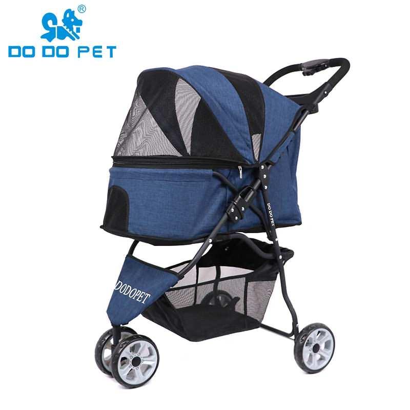 Коляска для тварин Do Do Pet Tricycle Round Blue (до 15 кг.)